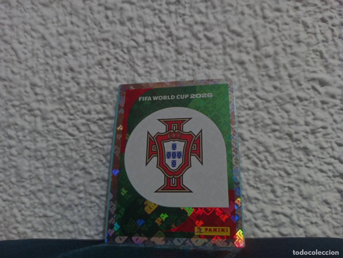 Coleccionismo Cromos antiguos: POR 1 ESCUDO BASE PORTUGAL MUNDIAL 2026 26 STICKERS USA MEXICO