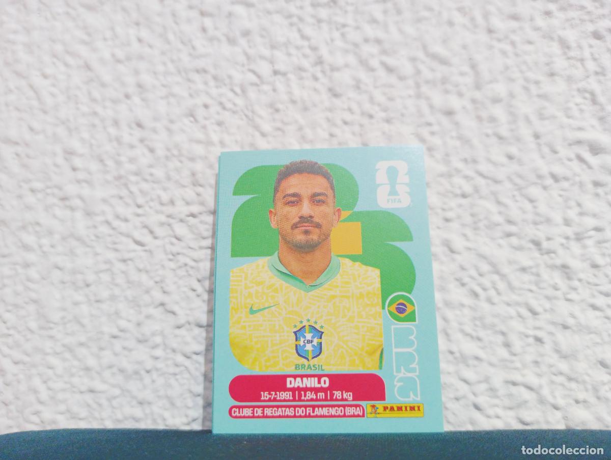 Coleccionismo Cromos antiguos: BRA 7 DANILO BASE BRASIL MUNDIAL 2026 26 STICKERS USA MEXICO