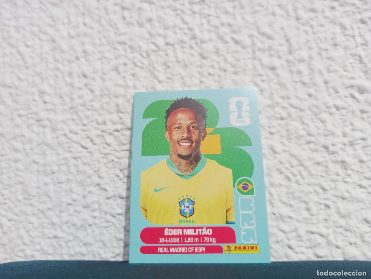 Coleccionismo Cromos antiguos: BRA 5 &Eacute;DER MILIT&Atilde;O BASE BRASIL MUNDIAL 2026 26 STICKERS USA MEXICO