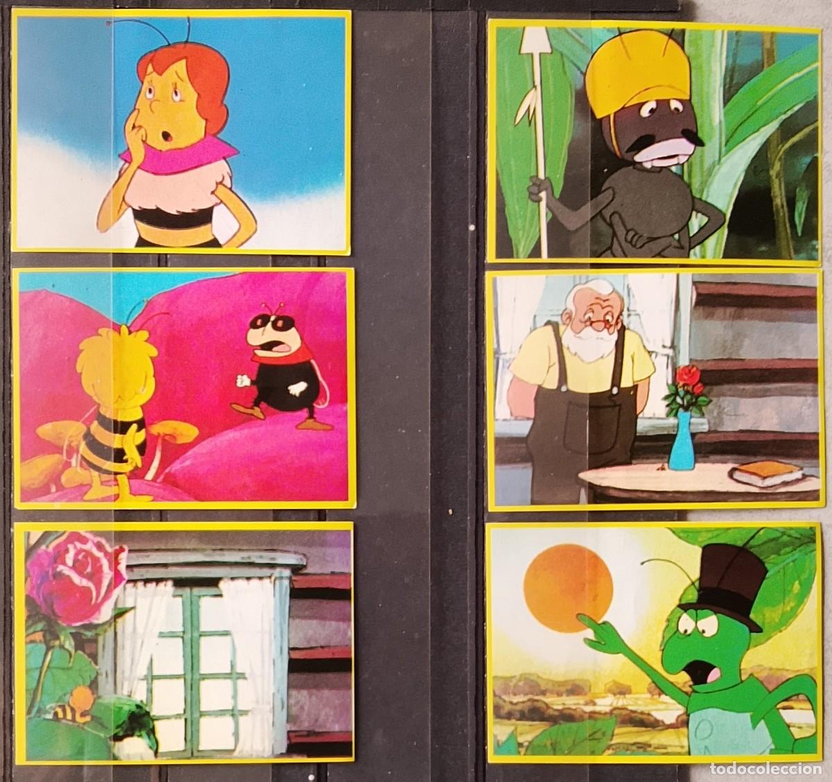 Collectionnisme Cartes &agrave; collectionner anciennes: Las aventuras de la abeja Maya. Cromos.