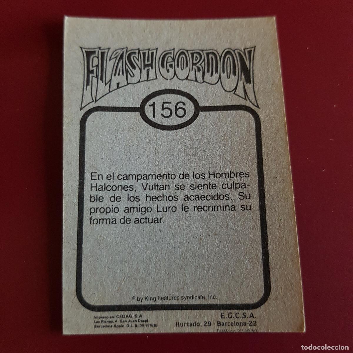 Coleccionismo cromos antiguos: EGCSA - FLASH GORDON - 1980 - 80 - 150 - NUNCA PEGADO - Foto 2