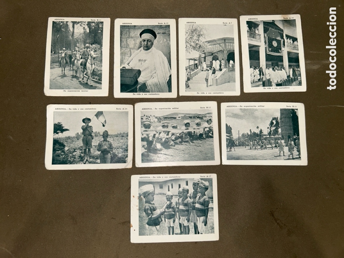 Coleccionismo Cromos antiguos: LOTE DE 8 CROMOS CON PUBLICIDAD CHOCOLATES SAN JORGE JOAQU&Iacute;N P&Eacute;REZ- VILLAJOYOSA