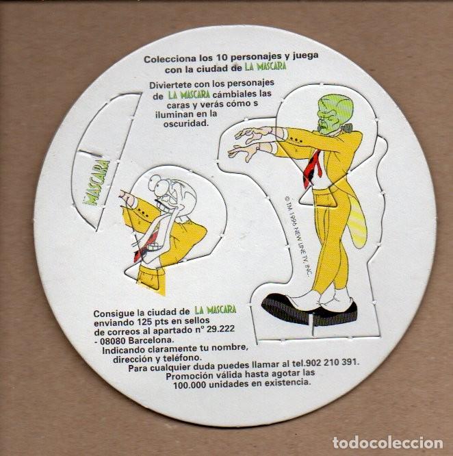 Coleccionismo Cromos antiguos: EL CASERIO - CROMO TROQUELADO - LA MASCARA. NUEVO.