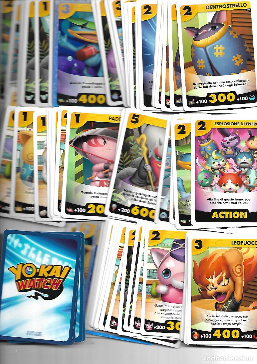 Coleccionismo Cromos antiguos: BONITA LOTE DE + 80 CARTAS YO-KAI WATCH BUEN ESTADO