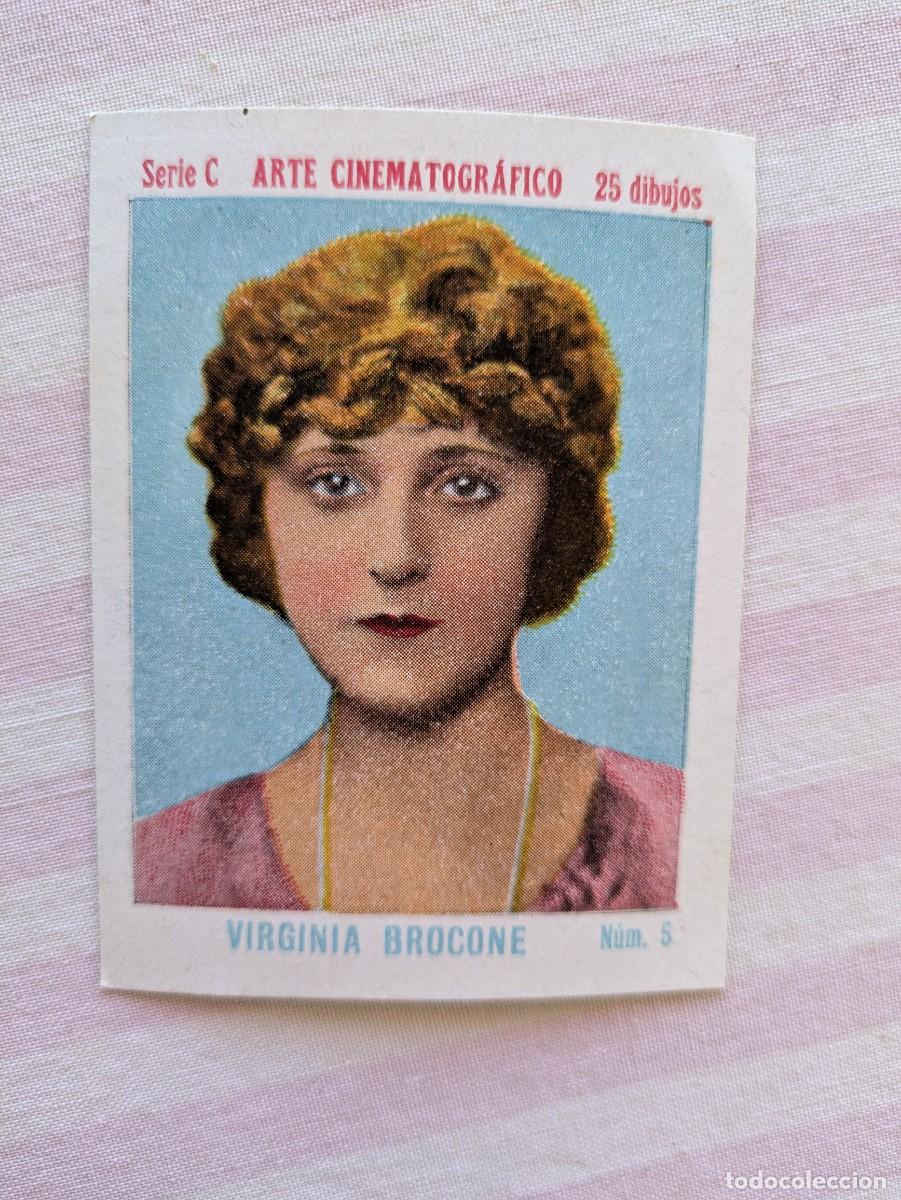 Collezionismo Figurine antiche: Arte Cinematogr&aacute;fico. Virginia Brocone S&egrave;rie C n&ordm; 5