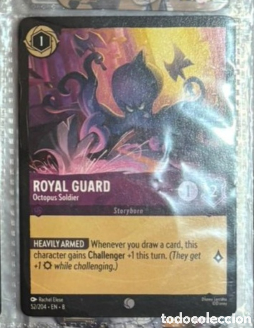 Collezionismo Figurine antiche: ROYAL GUARD Carta set LORCANA TCG