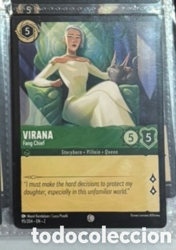 Sammeln alte Sammelbilder: VIRANA Carta set LORCANA TCG