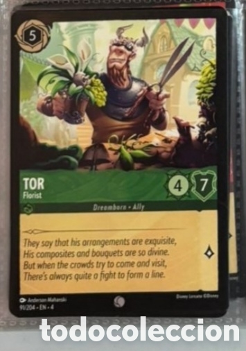 Sammeln alte Sammelbilder: TOR Carta set LORCANA TCG