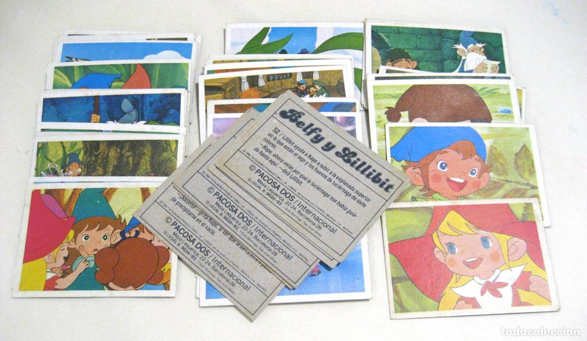Coleccionismo Cromos antiguos: LOTE DE 46 CROMOS BELBY Y LILLIBIT. PACOSA DOS, 1983.