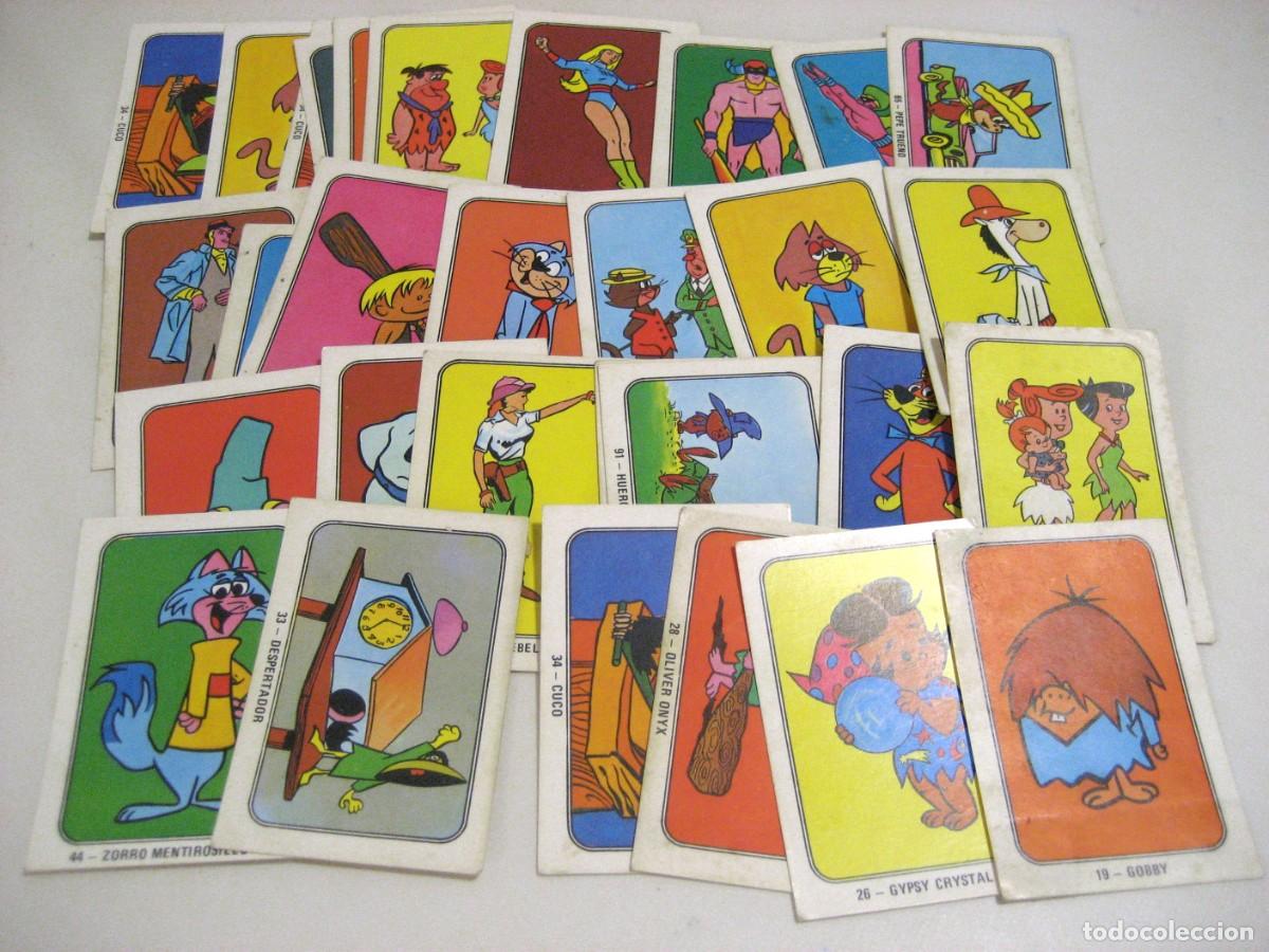 Coleccionismo Cromos antiguos: LOTE DE 32 CROMOS FESTIVAL HANNA BARBERA. FHER, 1971.