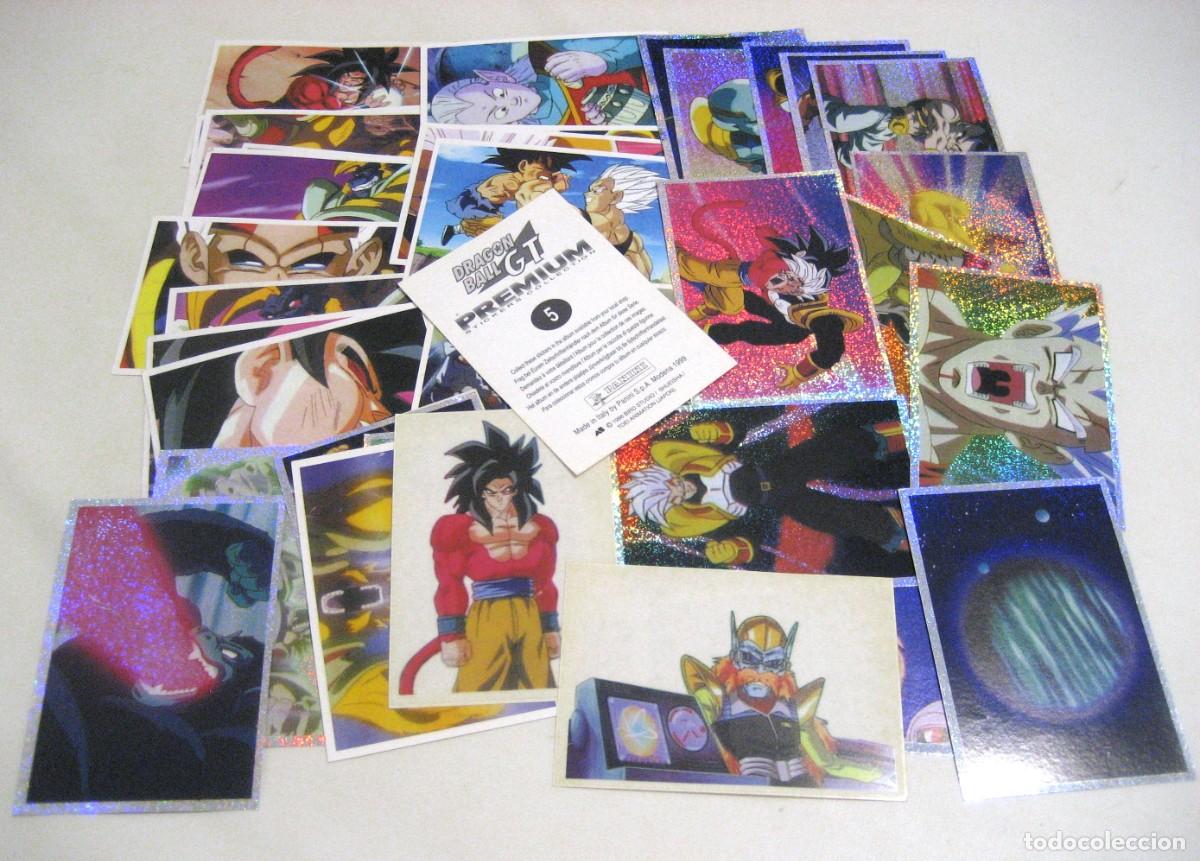Coleccionismo Cromos antiguos: LOTE DE 35 CROMOS DRAGON BALL GT PREMIUM. PANINI, 1996.