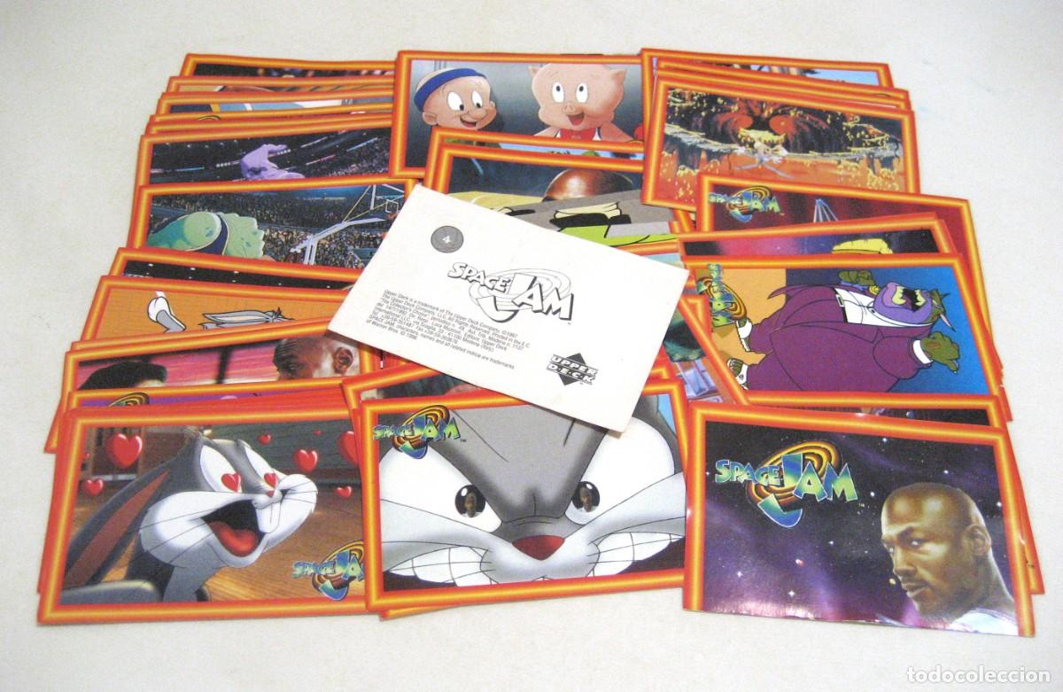 Coleccionismo Cromos antiguos: LOTE DE 55 CROMOS SPACE JAM. UPPER DECK, 1996.