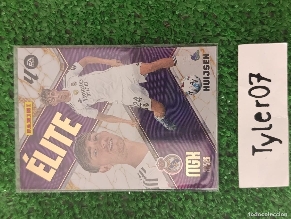 Coleccionismo Cromos antiguos: HUIJSEN REAL MADRID 505 ELITE MEGACRACKS 2025 2026 25 26