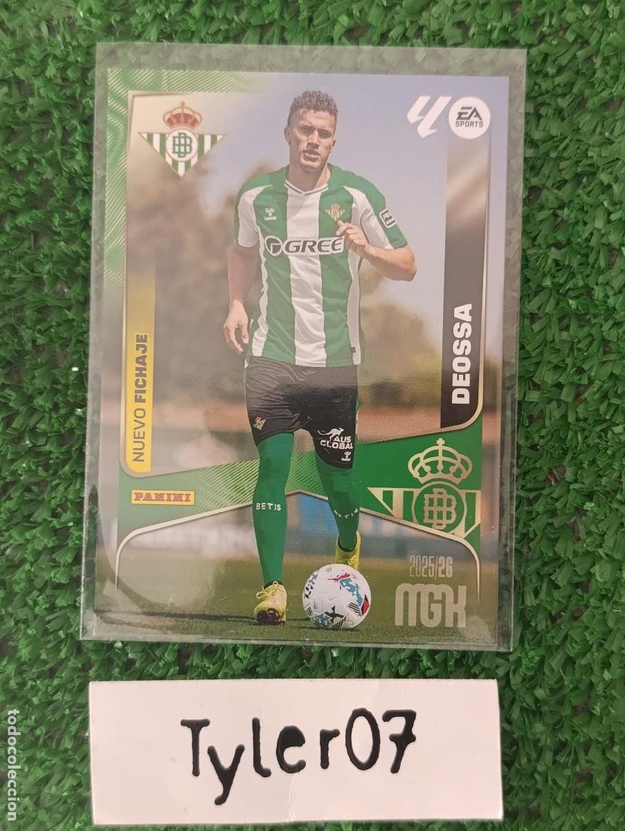 Coleccionismo Cromos antiguos: DEOSSA BETIS 469 NUEVO FICHAJE MEGACRACKS 2025 2026 25 26