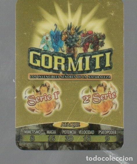 Coleccionismo Cromos antiguos: CROMO DE GORMITI METALLO CARDS N&ordm;113 CORMITI ATAQUE SERIE ATOMIC