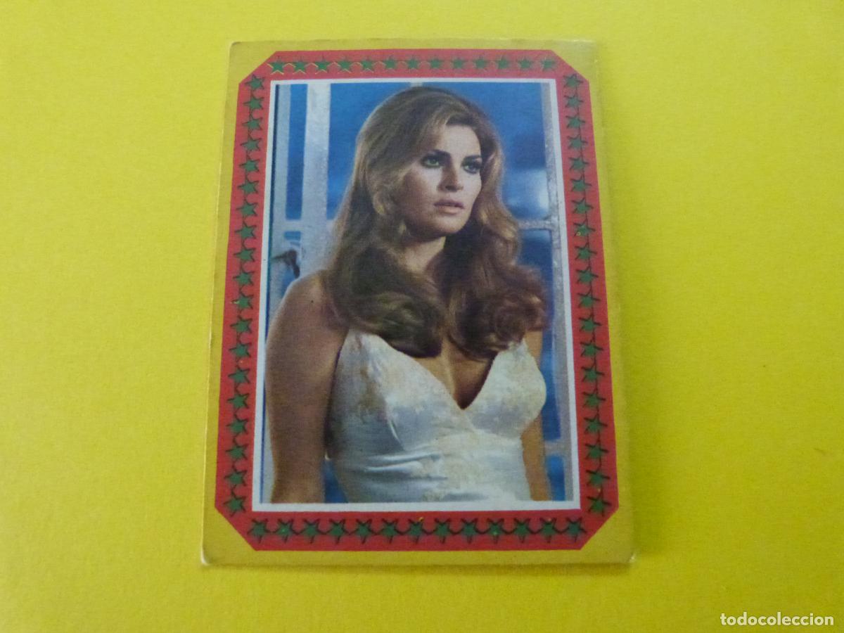 Sammeln alte Sammelbilder: CROMO DE RAQUEL WELCH DESPEGADO N&ordm; 36 A&Ntilde;O 1974 DEL ALBUM ESTRELLAS DE ESTE