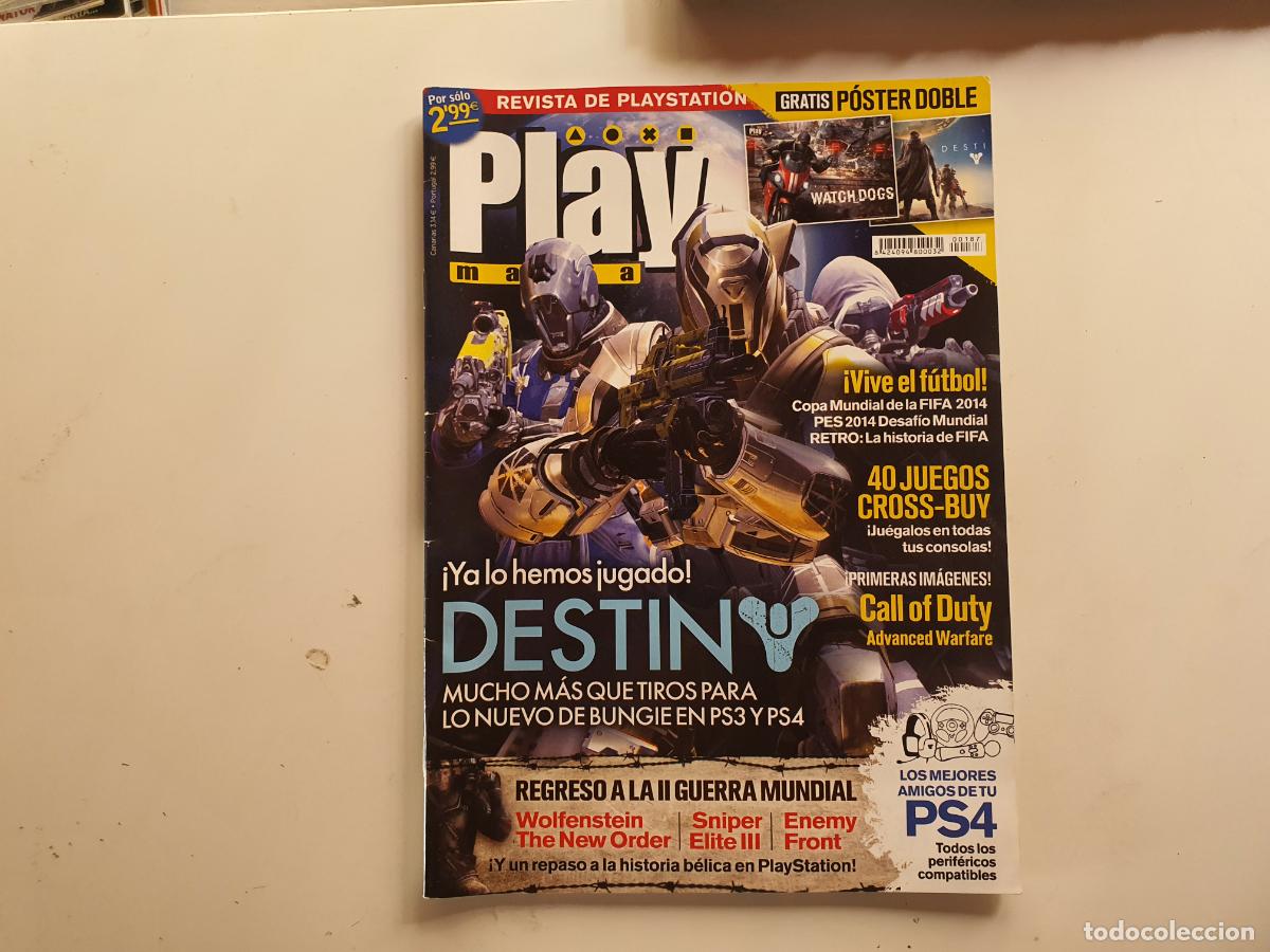 Collectable Antique Stickers: REVISTA - PLAY2 PLAY MANIA - N&ordm; 187 CONTIENE POSTER CENTRAL
