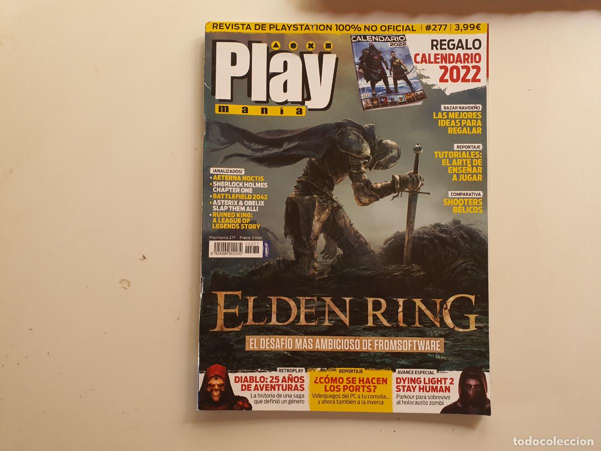 Coleccionismo Cromos antiguos: REVISTA - PLAY2 PLAY MANIA - N&ordm; 277 ELDEN RING CONTIENE CALENDARIO CENTRAL 2022