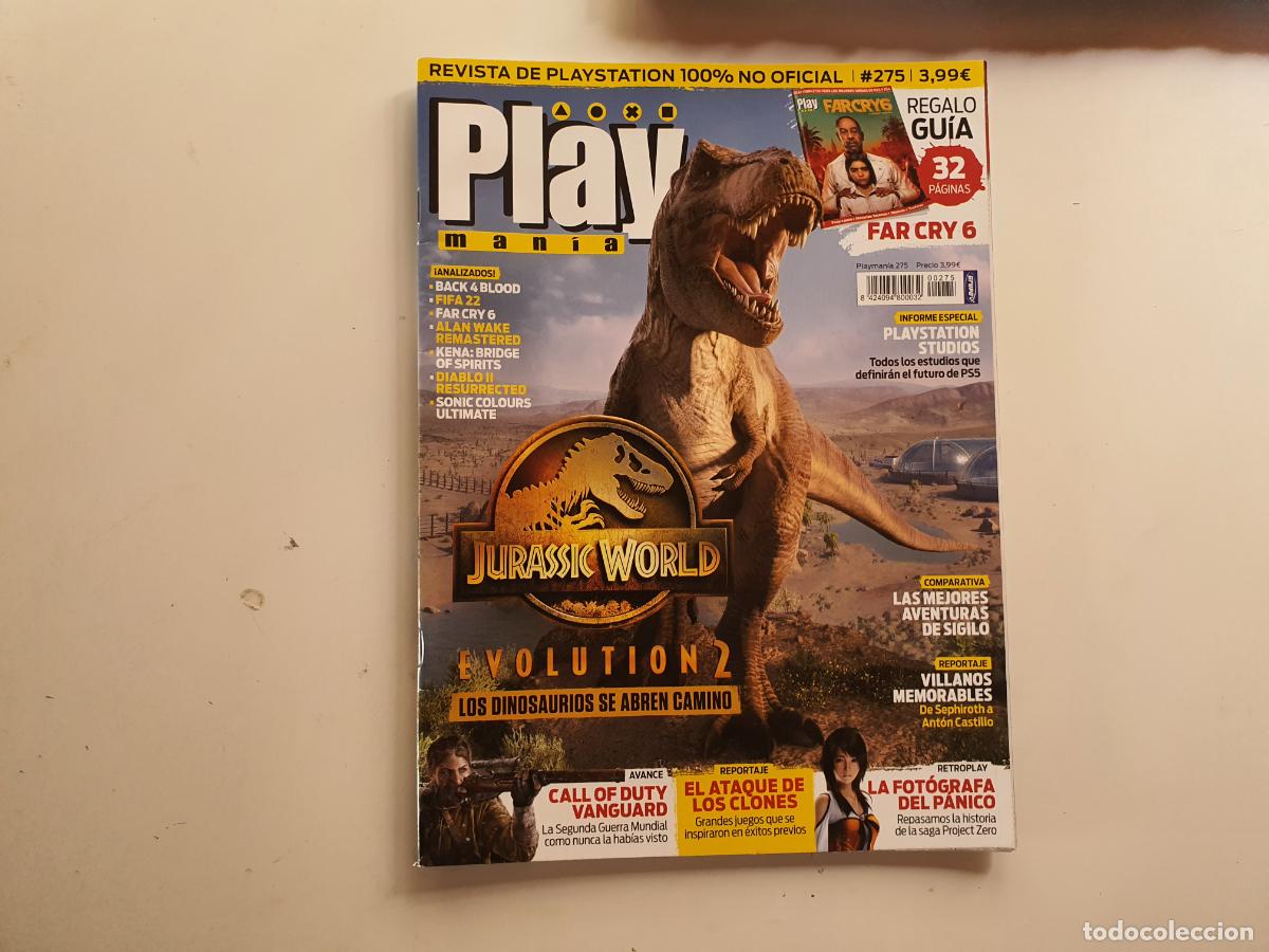 Collectable Antique Stickers: REVISTA - PLAY2 PLAY MANIA - N&ordm; 275 ELDEN RING CONTIENE GUIA CENTRAL FARCRY 6