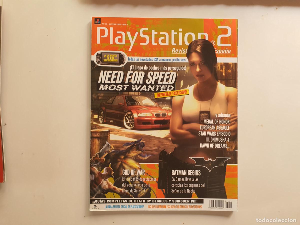 Collectable Antique Stickers: REVISTA PLAYSTATION 2 OFICIAL - N&ordm; 53 A&Ntilde;O 2005