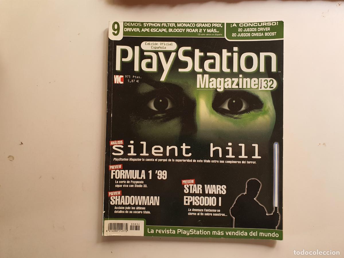 Coleccionismo Cromos antiguos: REVISTA PLAYSTATION OFICIAL MAGAZINE PSX - N&ordm; 32 SILENT HILL