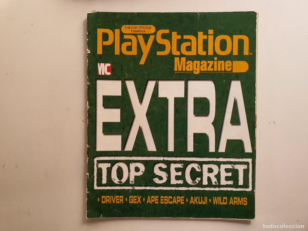 Coleccionismo Cromos antiguos: REVISTA PLAYSTATION OFICIAL MAGAZINE PSX - EXTRA TOP SECRET