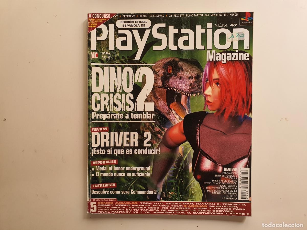 Coleccionismo Cromos antiguos: REVISTA PLAYSTATION OFICIAL MAGAZINE PSX - N&ordm; 47 DINO CRISIS