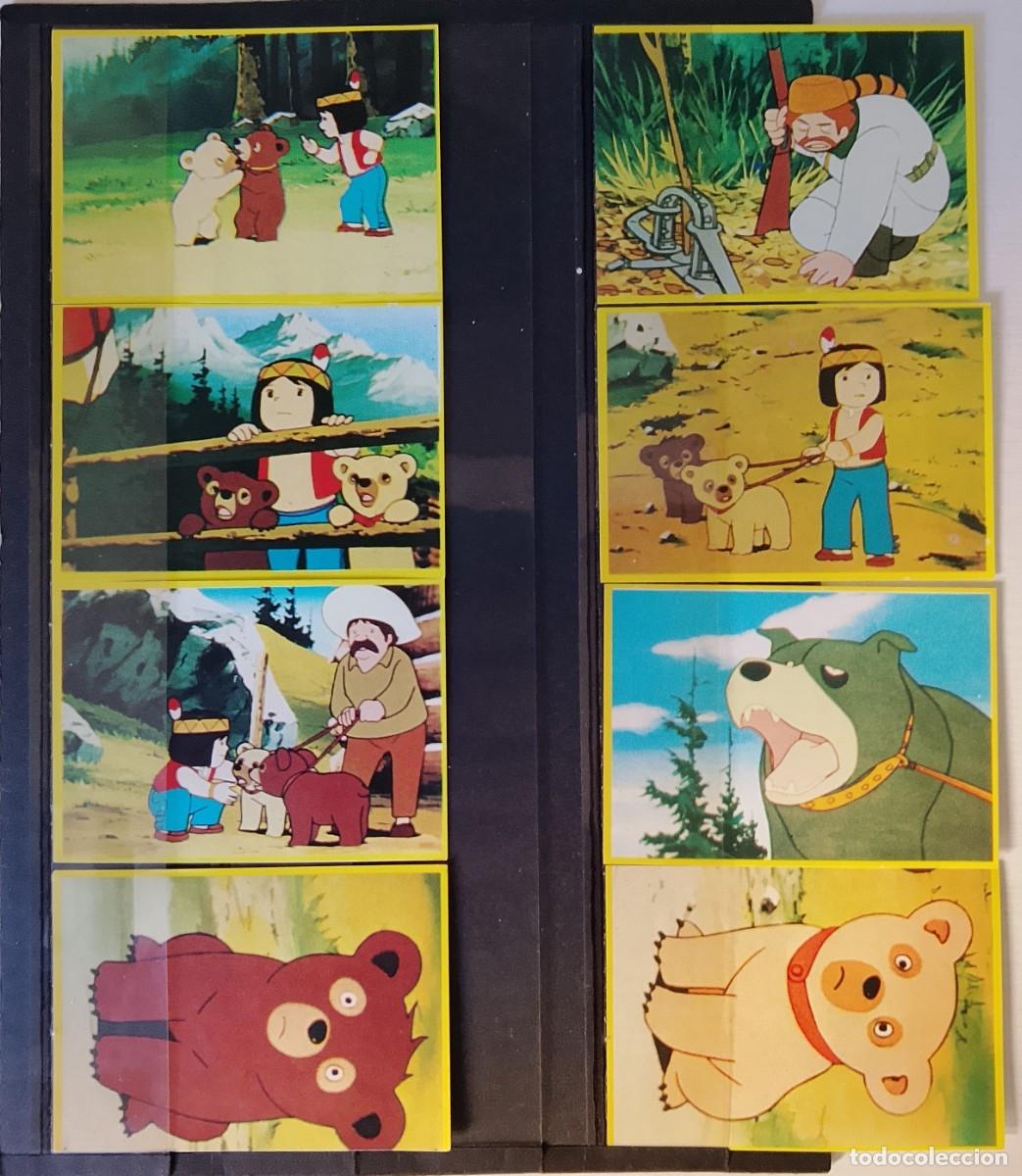 Coleccionismo cromos antiguos: Jacky. El oso de Tallac. Cromos. - Foto 3