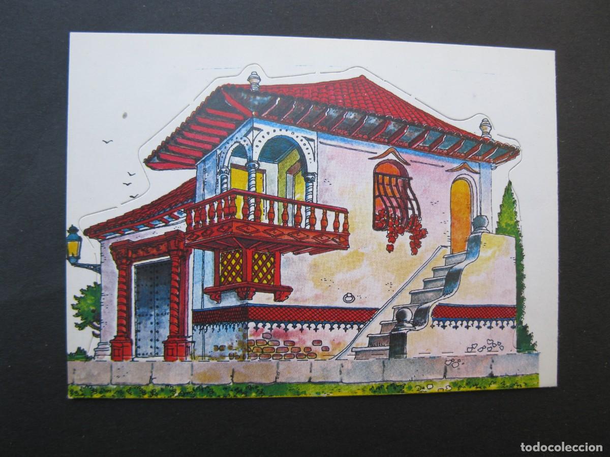 Coleccionismo Cromos antiguos: MIS CASITAS Y SUS HABITANTES - CROMO N&ordm; 76 - RESIDENCIA COLONIAL - EDICIONES ESTE - NUNCA PEGADO.