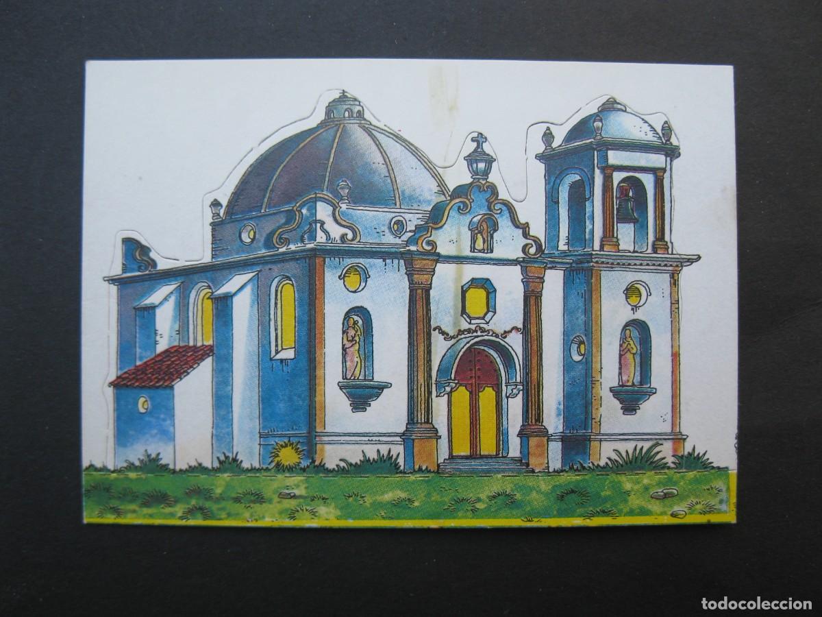 Coleccionismo Cromos antiguos: MIS CASITAS Y SUS HABITANTES - CROMO N&ordm; 75 - IGLESIA COLONIAL - EDICIONES ESTE - NUNCA PEGADO.