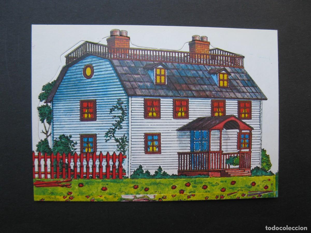 Collectionnisme Cartes &agrave; collectionner anciennes: MIS CASITAS Y SUS HABITANTES - CROMO N&ordm; 70 - GRAN CASA DE CAMPO - EDICIONES ESTE - NUNCA PEGADO.