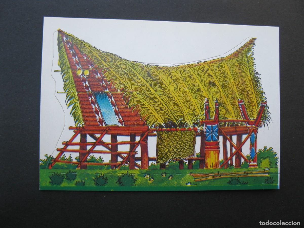 Sammeln alte Sammelbilder: MIS CASITAS Y SUS HABITANTES - CROMO N&ordm; 62 - CASA PAPUA - EDICIONES ESTE - NUNCA PEGADO.