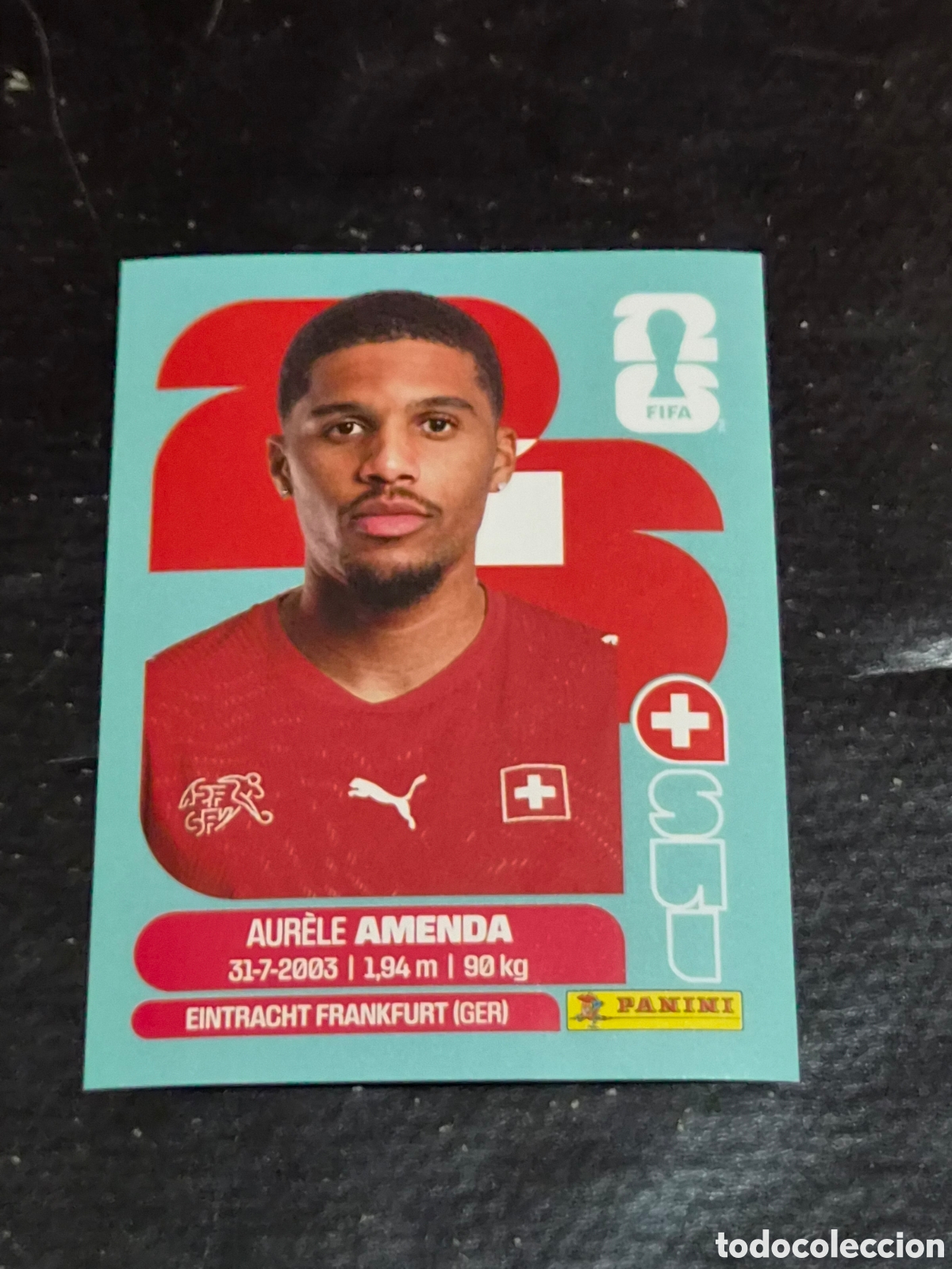 Coleccionismo Cromos antiguos: SUI7 - AMENDA , SUIZA FIFA WORLD CUP 2026