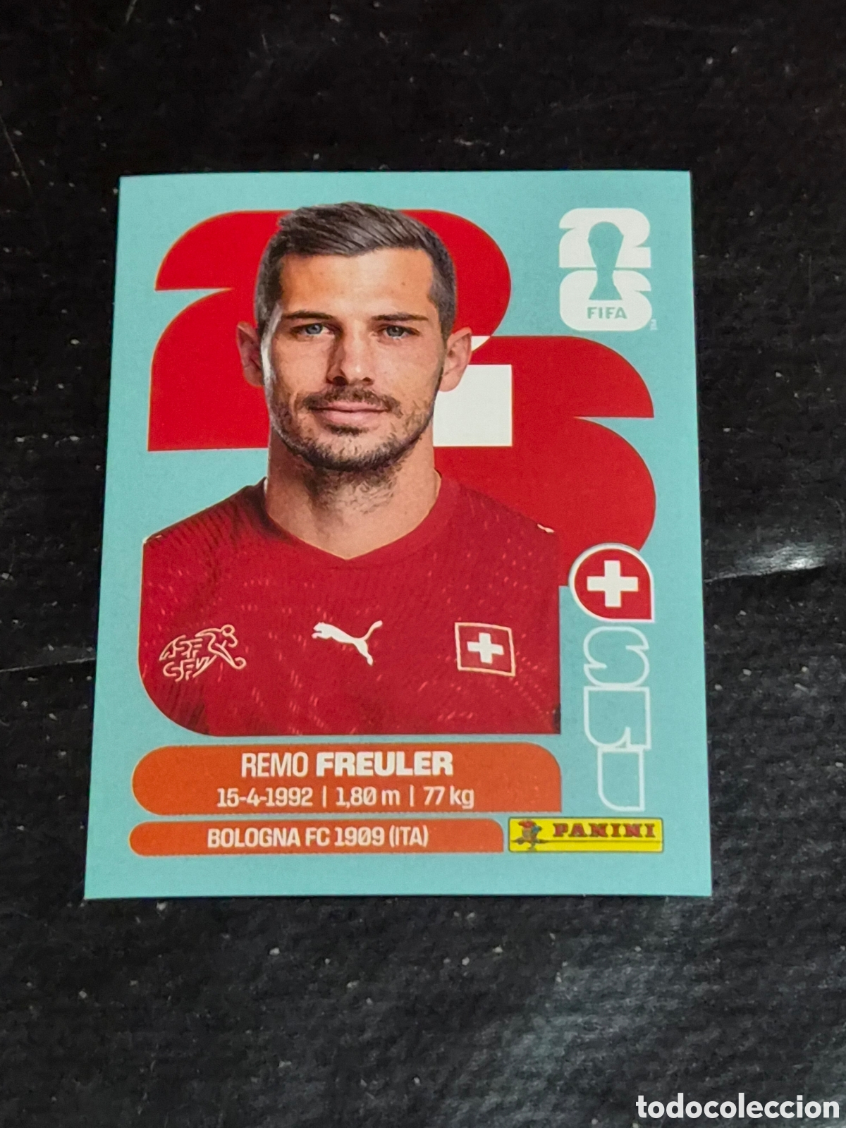 Collectable Antique Stickers: SUI11 - FREULER , SUIZA FIFA WORLD CUP 2026