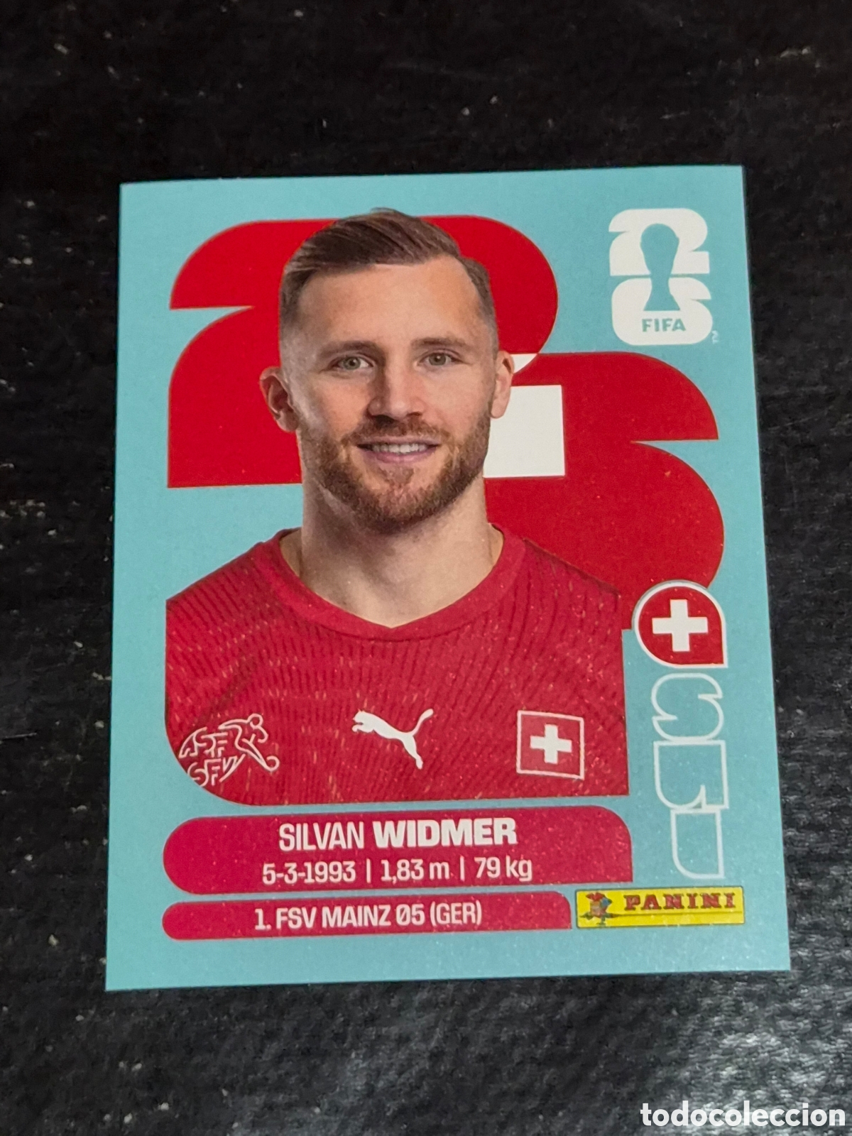 Coleccionismo Cromos antiguos: SUI8 - WIDMER , SUIZA FIFA WORLD CUP 2026