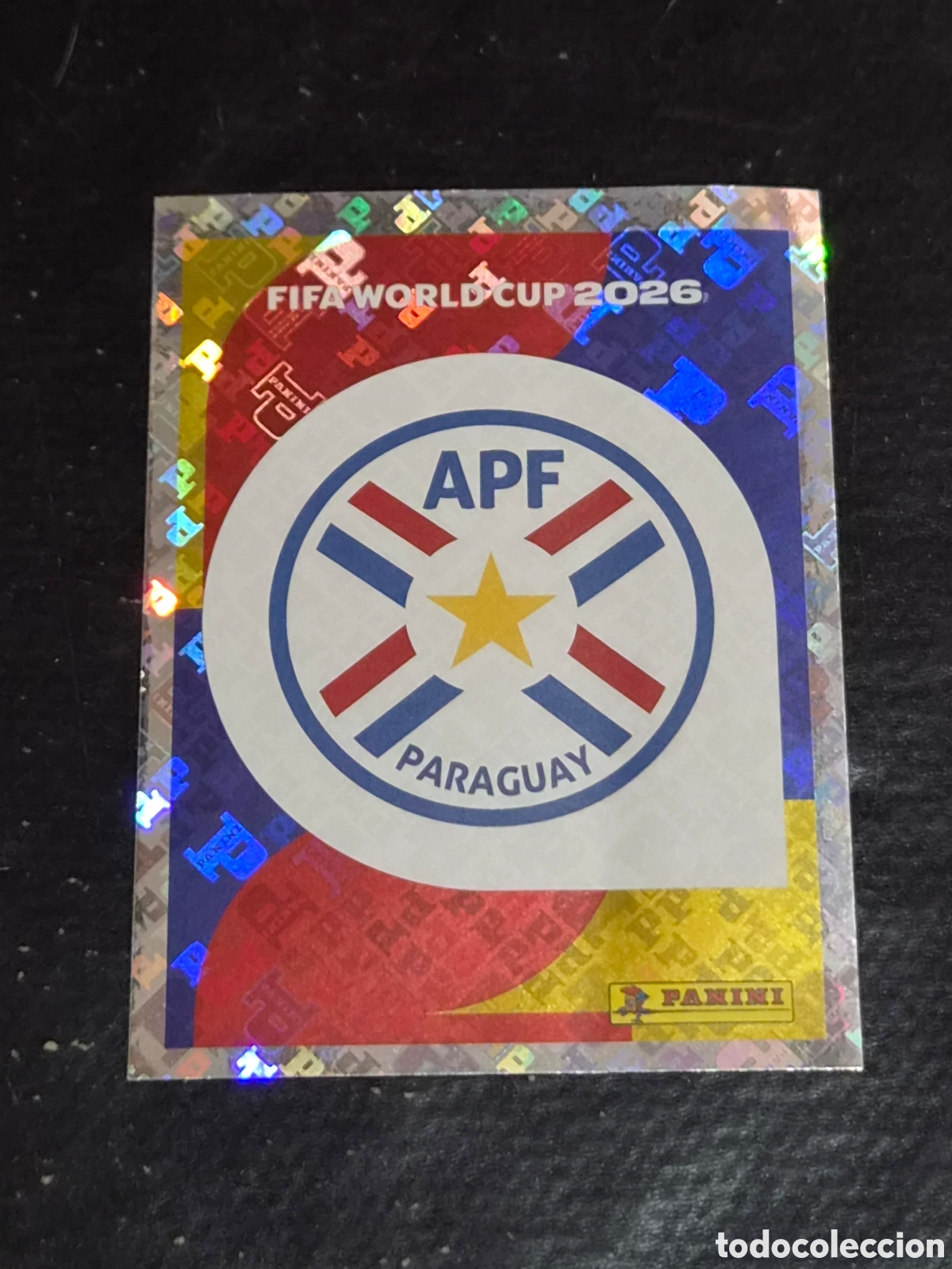 Coleccionismo Cromos antiguos: PAR1 - ESCUDO PARAGUAY FIFA WORLD CUP 2026