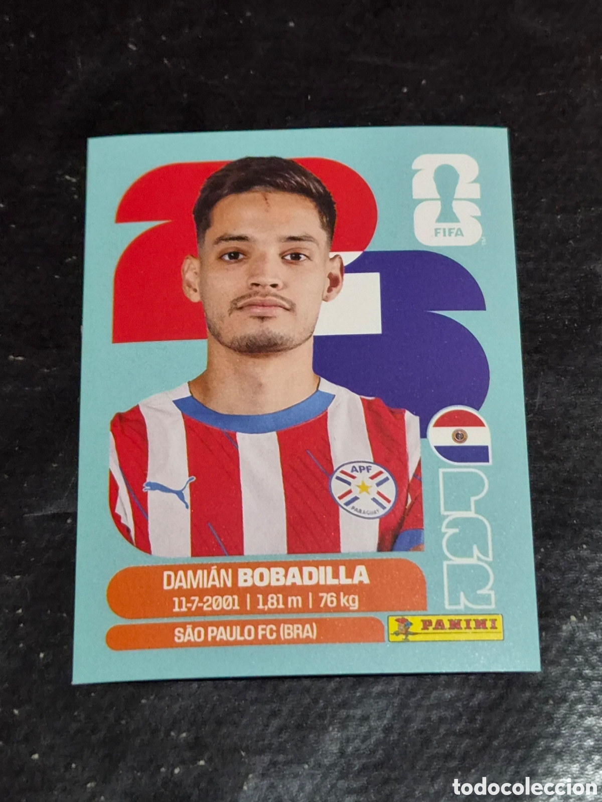 Coleccionismo Cromos antiguos: PAR11 - BOBADILLA, PARAGUAY FIFA WORLD CUP 2026