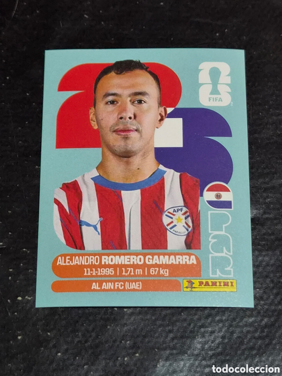 Coleccionismo Cromos antiguos: PAR16 - ROMERO GAMARRA , PARAGUAY FIFA WORLD CUP 2026