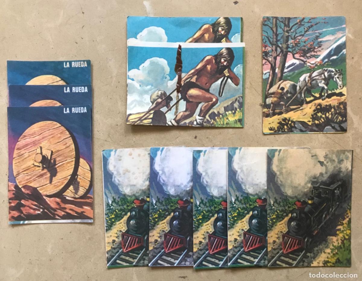 Coleccionismo Cromos antiguos: 11 Cromos BIMBO - EL TRANSPORTE EN EL MUNDO - ALBUM LIBRO ADIVINANZAS 2 - Hay repetidos, leer descri