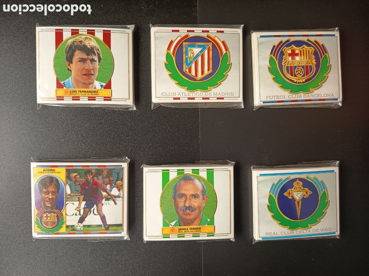 Coleccionismo Cromos antiguos: +- 703 cromos Ediciones Este 96-97 1996 1997 Incluye 12 Fichajes y 12 Colocas