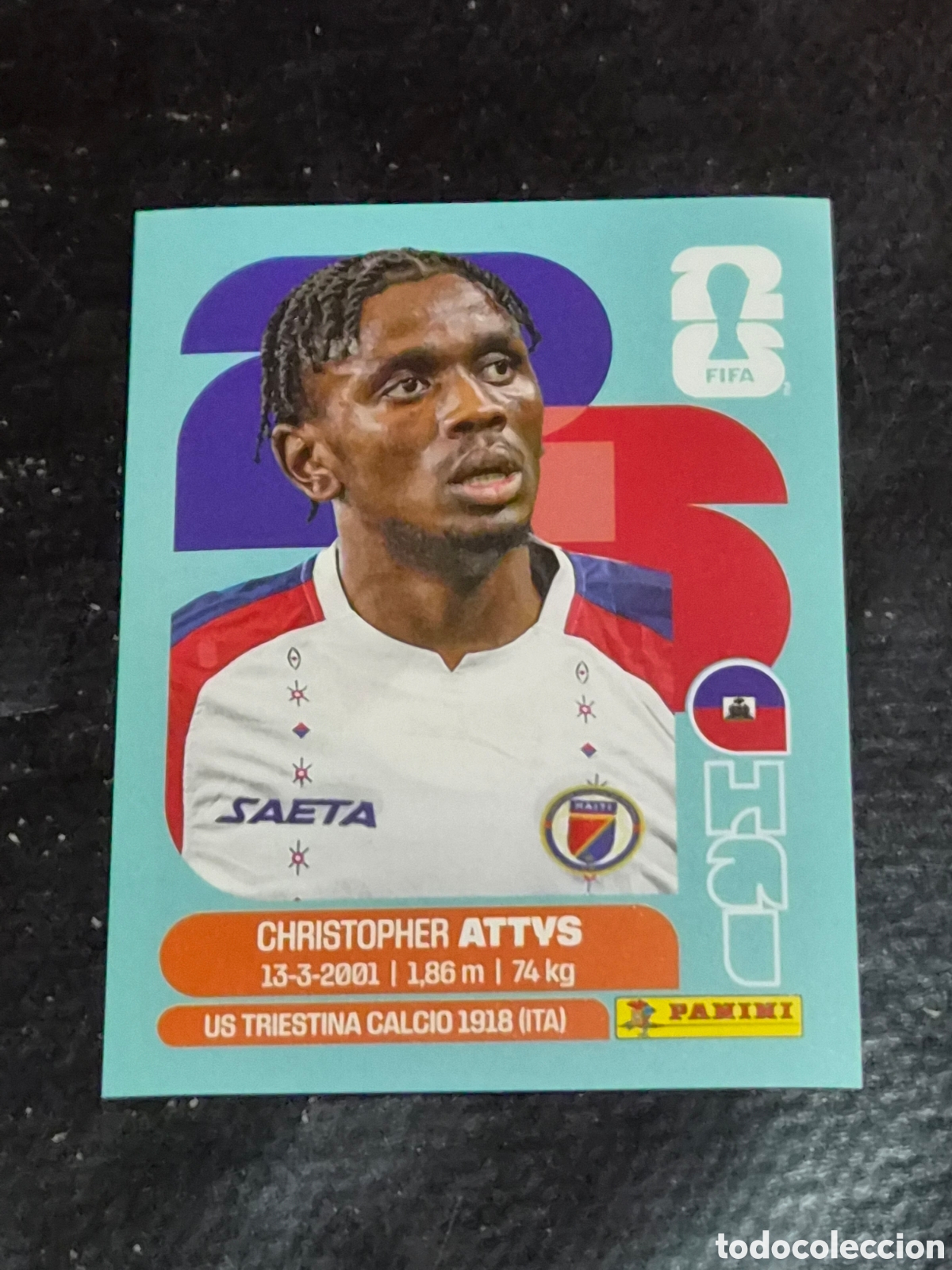 Coleccionismo Cromos antiguos: HAI14 - ATTYS , HAIT&Iacute; FIFA WORLD CUP 2026