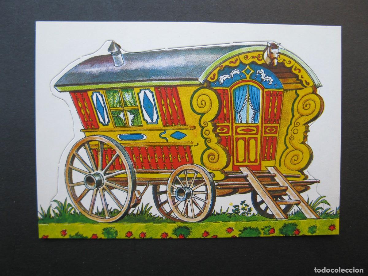 Coleccionismo Cromos antiguos: MIS CASITAS Y SUS HABITANTES - CROMO N&ordm; 44 - CARROMATO DE BALCANES - EDICIONES ESTE - NUNCA PEGADO.