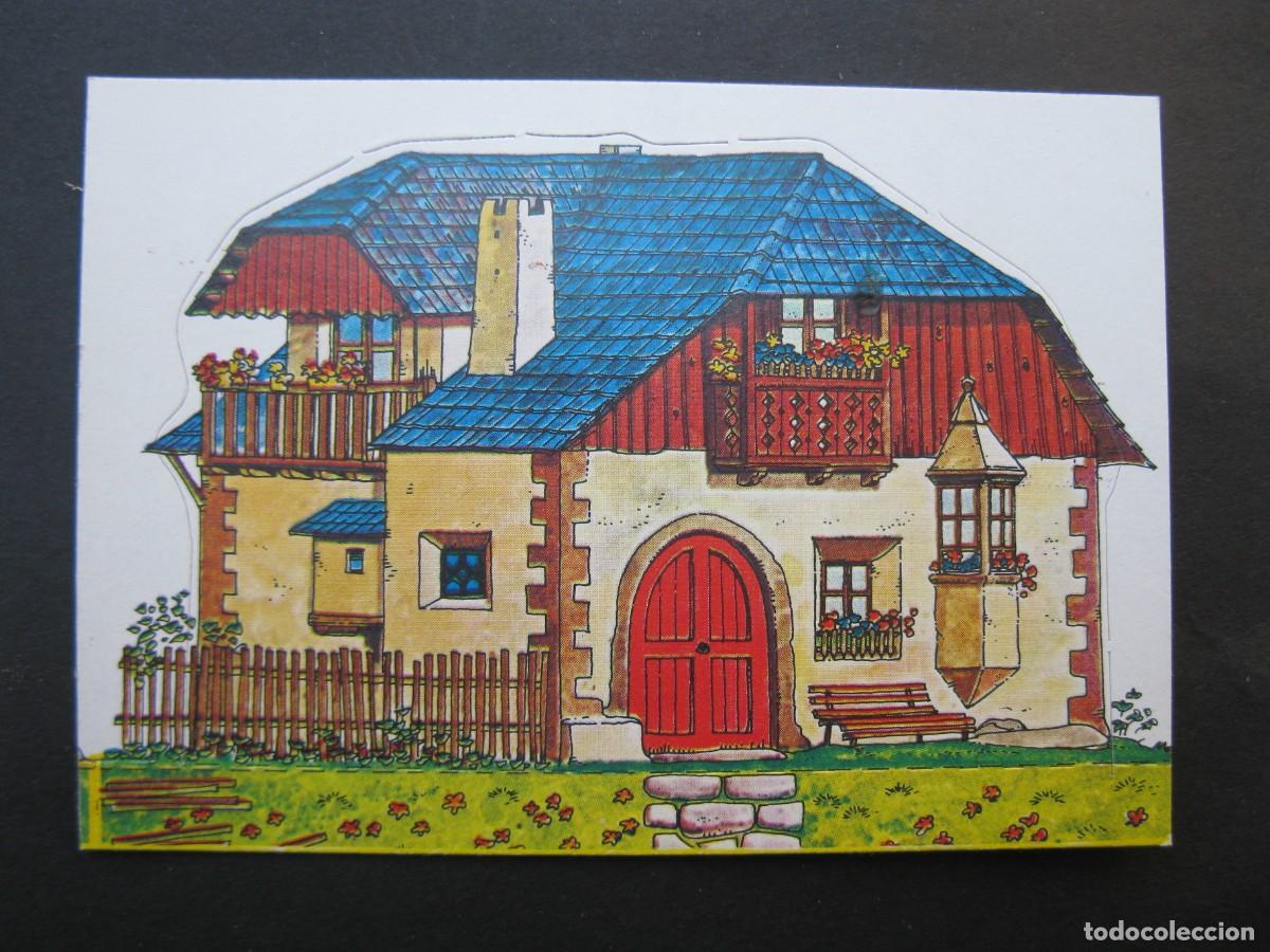 Coleccionismo Cromos antiguos: MIS CASITAS Y SUS HABITANTES - CROMO N&ordm; 36 - CASA DEL ALTO ADIGIO - EDICIONES ESTE - NUNCA PEGADO.