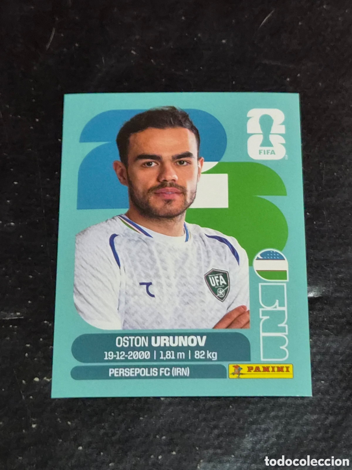 Coleccionismo Cromos antiguos: UZB17 - URUNOV , UZBEKIST&Aacute;N FIFA WORLD CUP 2026
