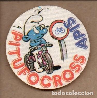 Coleccionismo Cromos antiguos: ANTIGUO CROMO PITUFOCROSS APIS (1) PEYO SEPP