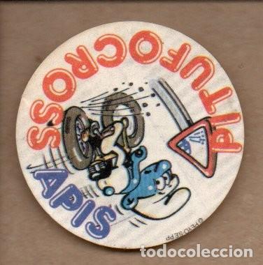 Coleccionismo Cromos antiguos: ANTIGUO CROMO PITUFOCROSS APIS (3) PEYO SEPP