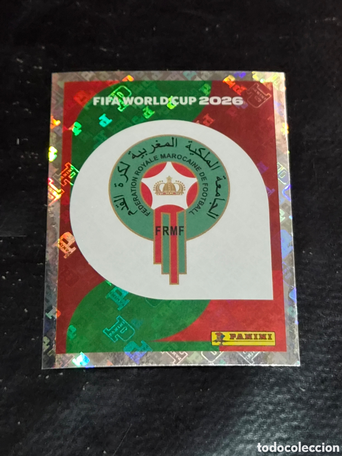 Coleccionismo Cromos antiguos: MAR1 - ESCUDO MARRUECOS FIFA WORLD CUP 2026