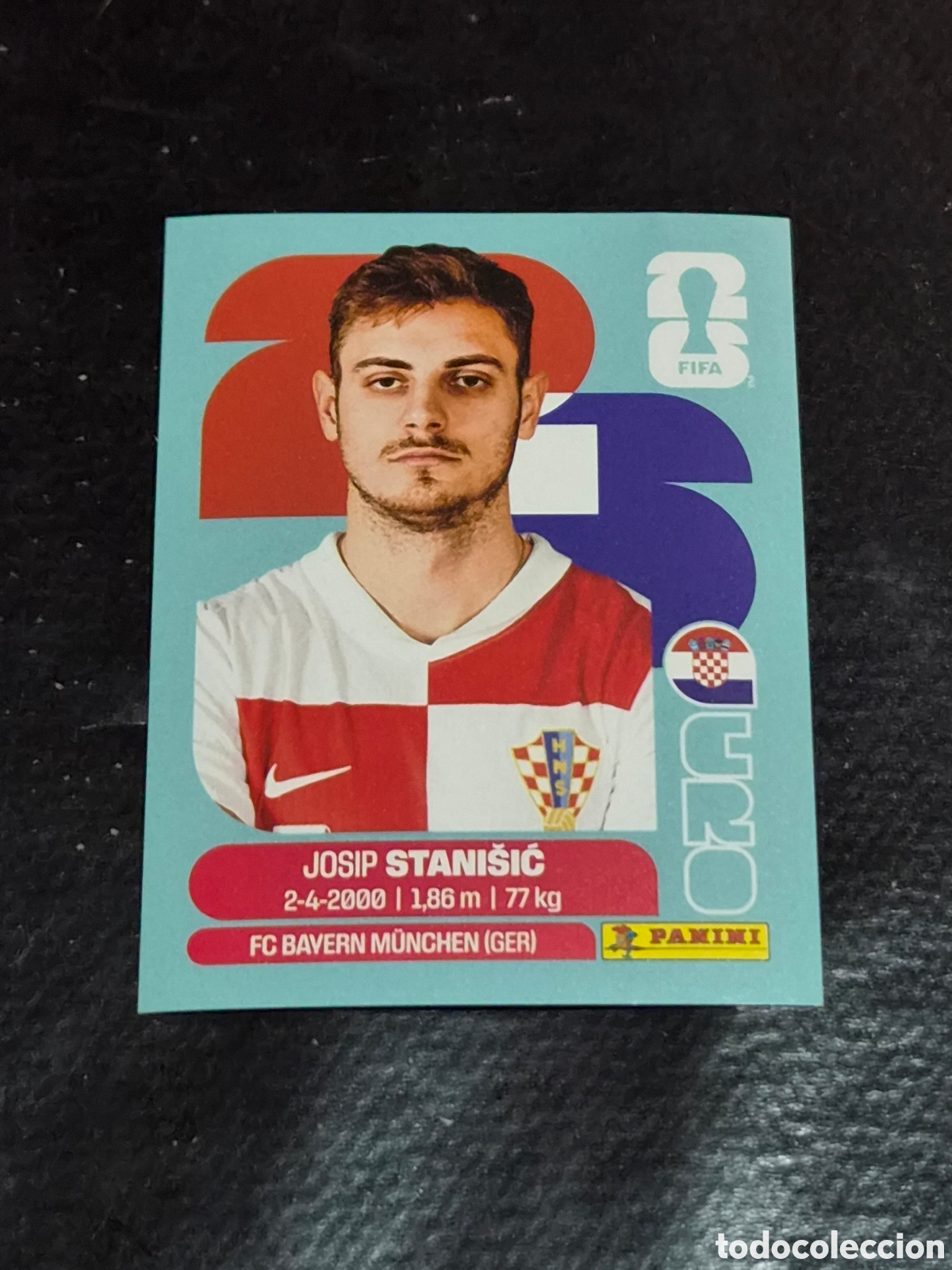 Coleccionismo Cromos antiguos: CRO5 - STANISIC , CROACIA FIFA WORLD CUP 2026