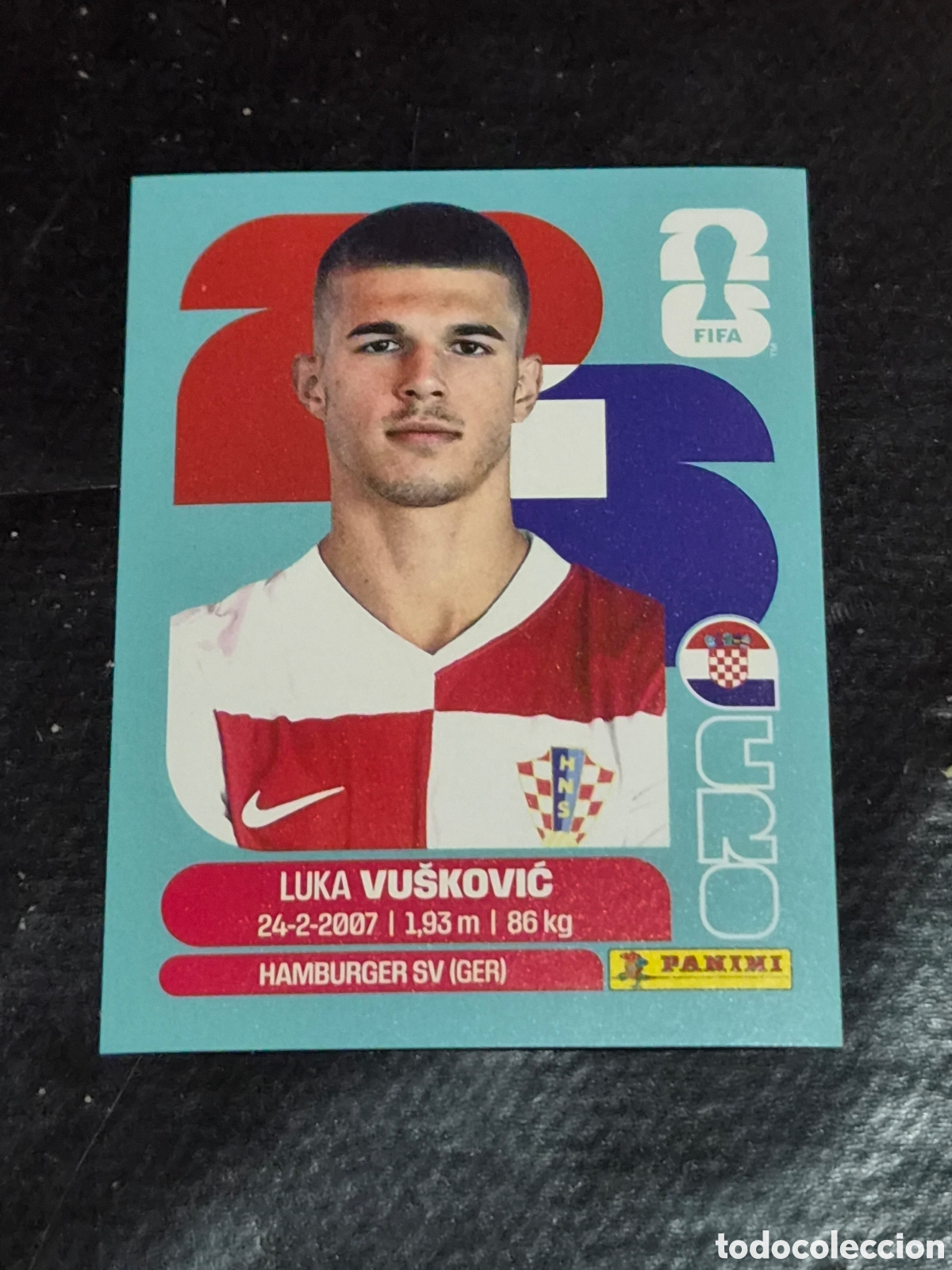 Coleccionismo Cromos antiguos: CRO6 - VUSKOVIC , CROACIA FIFA WORLD CUP 2026