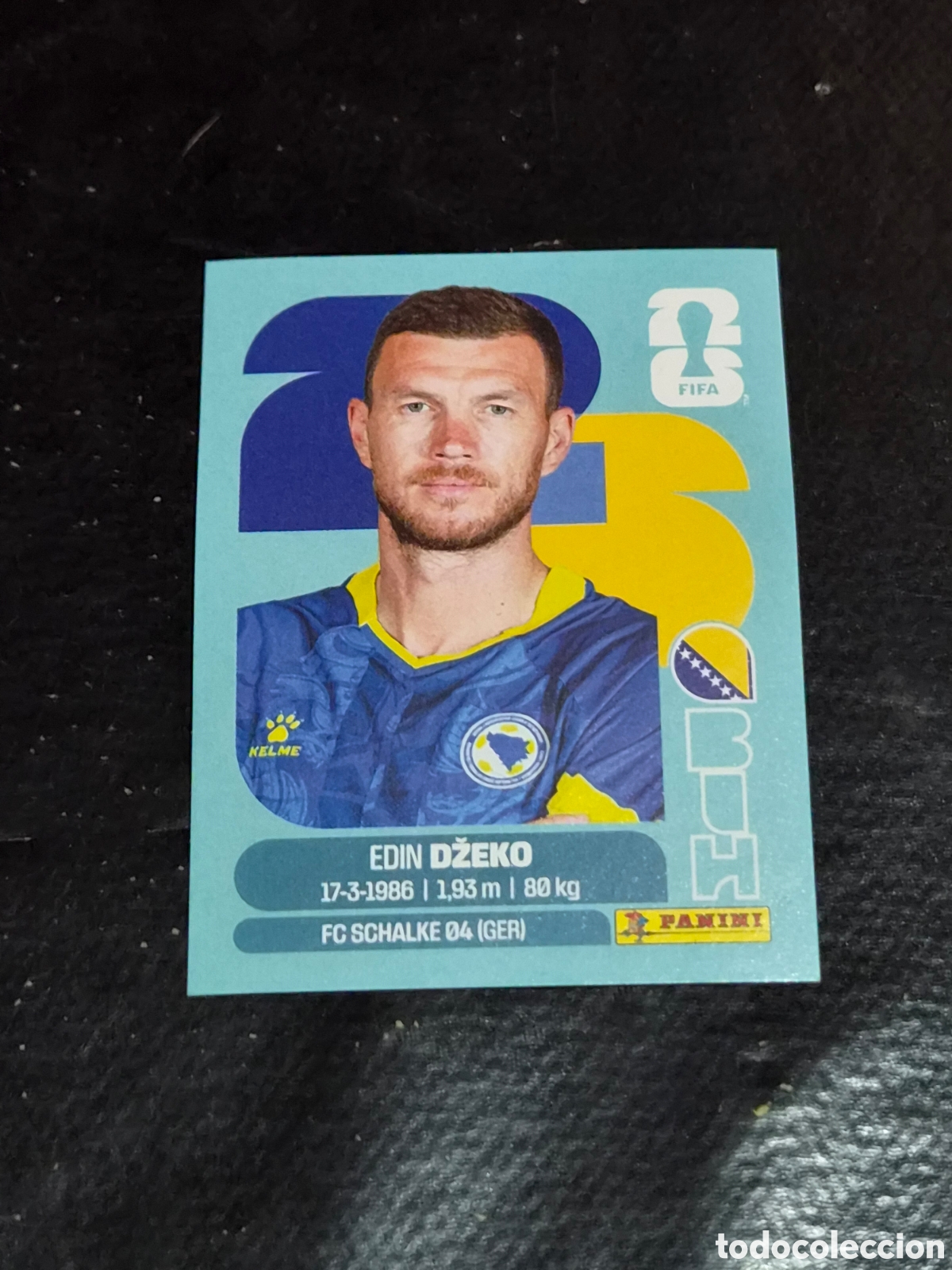 Coleccionismo Cromos antiguos: BIH18 - DZEKO , BOSNIA FIFA WORLD CUP 2026